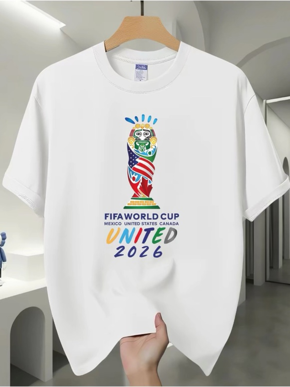 FIFA World Cup United 2026 Graphic Tee white